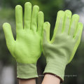 NMSAFETY garden ligth work espuma verde guantes de nitrilo